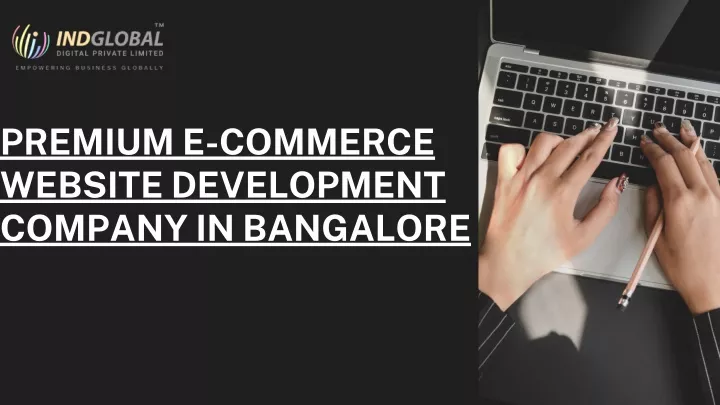 premium e commerce website development company