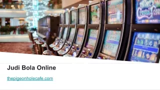 Judi Bola Online