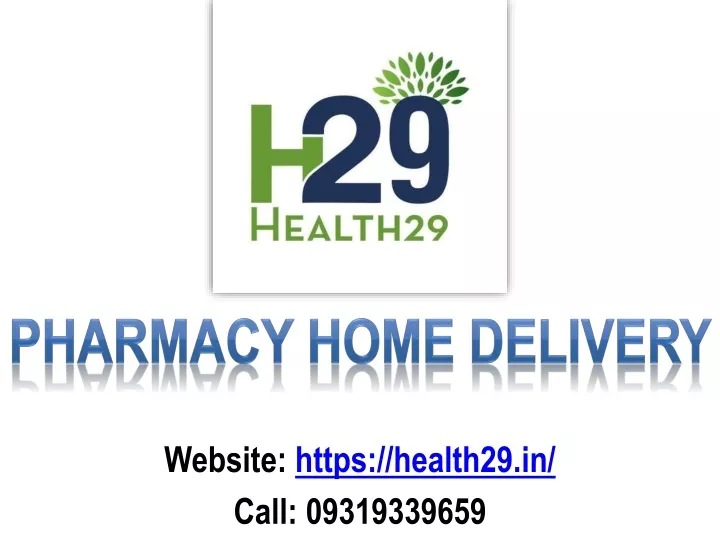 pharmacy home delivery