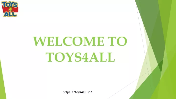 welcome to toys4all