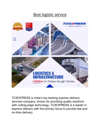 best logistic service best logistic service
