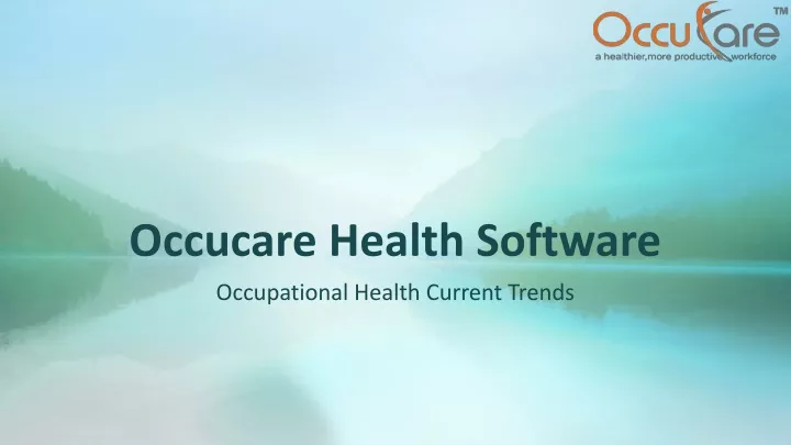 occucare health software