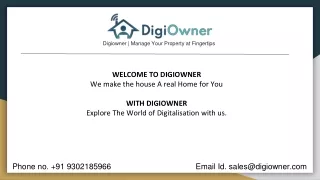 Get hassle free rental property in Indore, Pune with DigiOwner | Real Estate Sol
