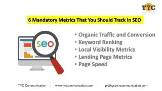 6 mandatory metrics that you should track in seo