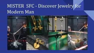 MISTER  SFC - Discover Jewelry for Modern Man