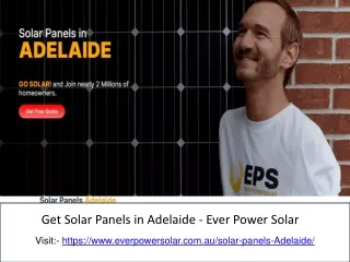 get solar panels in adelaide ever power solar