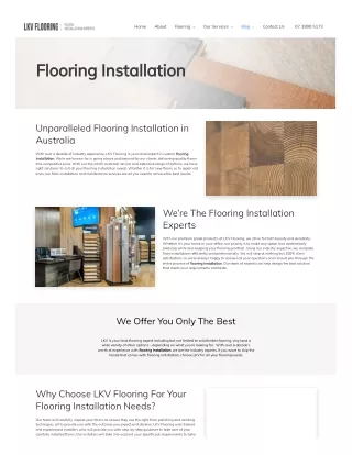Flooring Installation