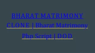 bharat matrimony