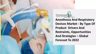 anesthesia and respiratory devices market by type