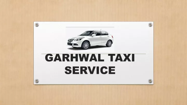 garhwal taxi service