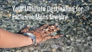 Your Ultimate Destination for Exclusive Mens Jewelry