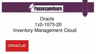 oracle 1z0 1073 20 inventory management cloud