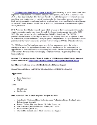 the dns protection tool market report 2020 2027