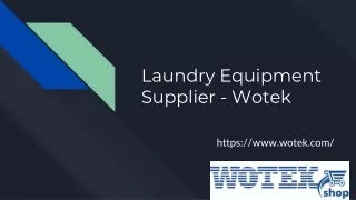 Laundry equipments in uae | Laundry business equipment