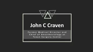 John C Craven - Goal-oriented Professional From Austin, Texas