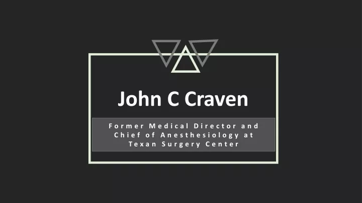 john c craven