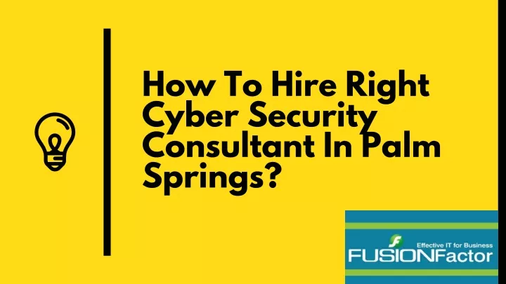 how to hire right cyber security consultant