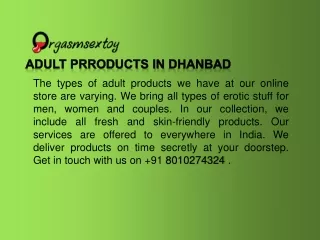 adult prroducts in dhanbad
