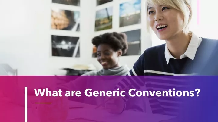 what are generic conventions