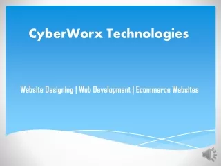 CyberWorx Technologies