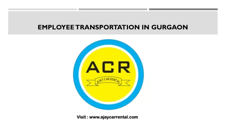 employee transportation in gurgaon