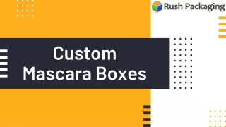 custom mascara boxes