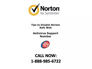 Tips to Disable Norton Safe Web