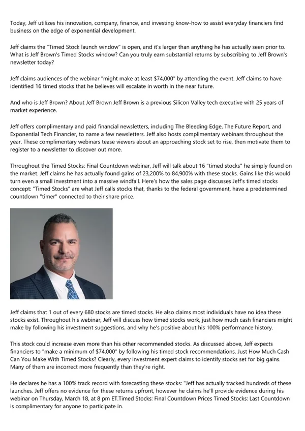 Join Jeff Brown And Invest In Startups On Republic