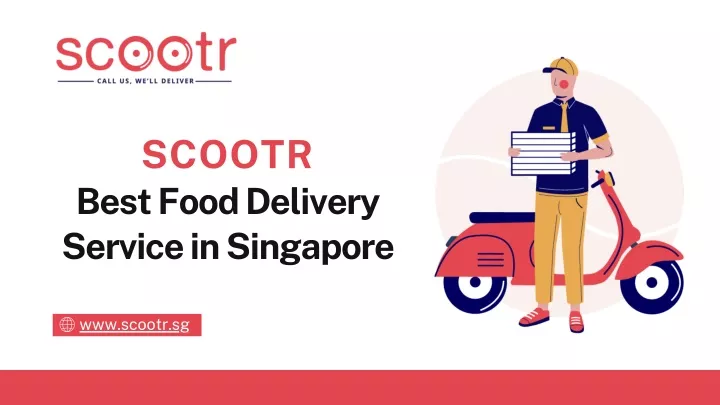 scootr best food delivery service in singapore