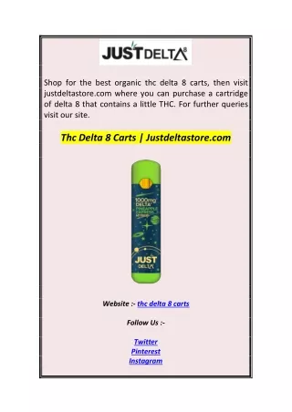 shop for the best organic thc delta 8 carts then