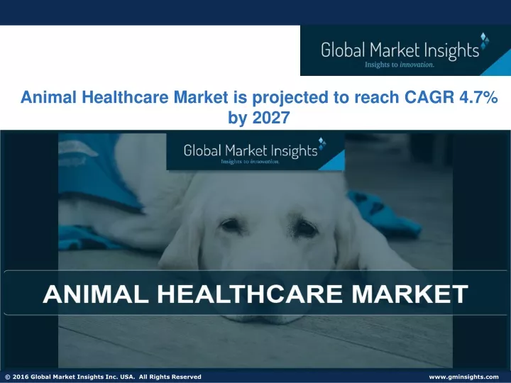animal healthcare market is projected to reach