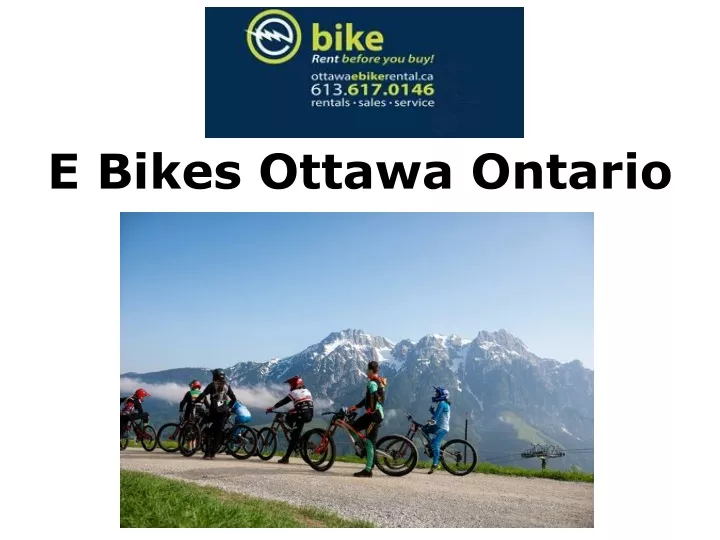 e bikes ottawa ontario