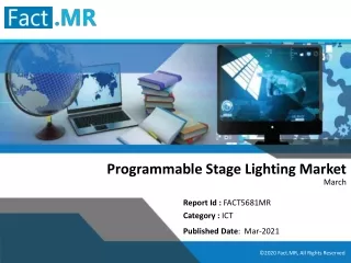 Notable Developments Accelerating Programmable Stage Lighting Market Growth