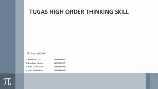 tugas high order thinking skill