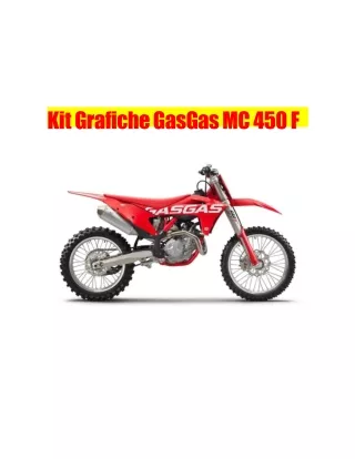 Kit Grafiche GasGas MC 450 F