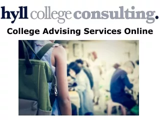 College Academic Counseling Online