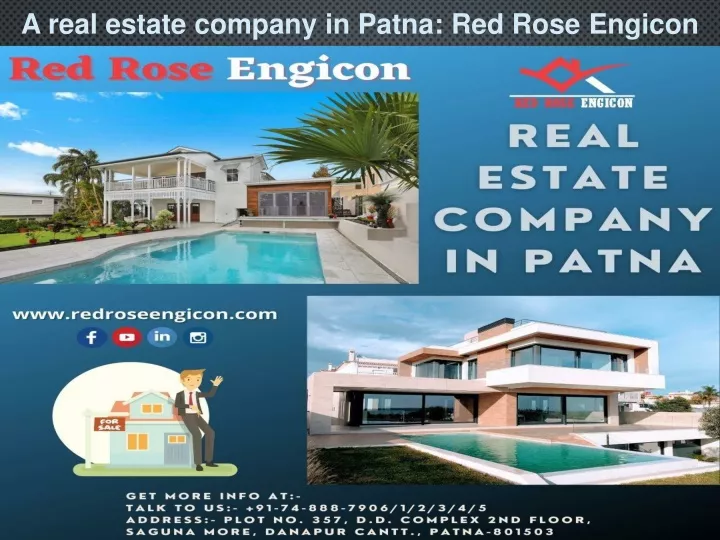 a real estate company in patna red rose engicon