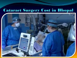 Cataract Surgery Cost in Bhopal