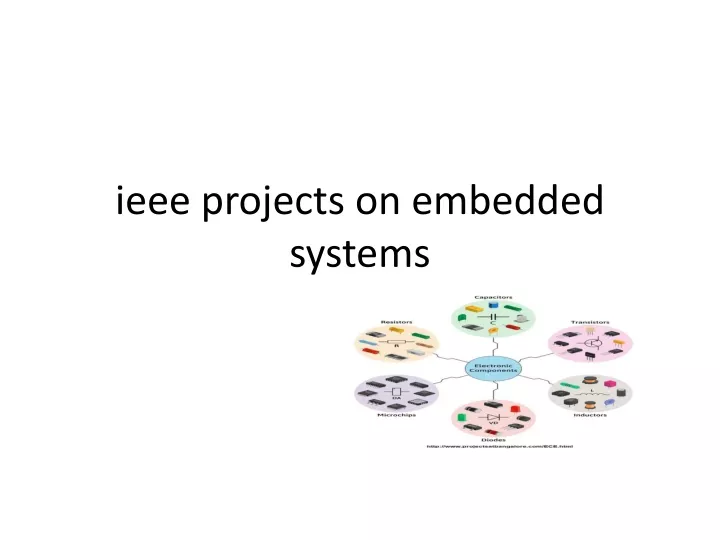 ieee research papers on embedded system