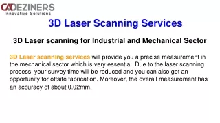 3d laser scanning services perth
