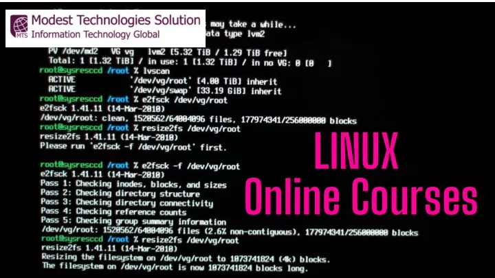 linux online courses