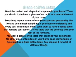 glass coffee table want the perfect and elegant