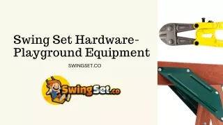 swing set hardware playground equipment