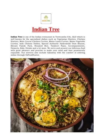 indian tree indian tree is one of the indian