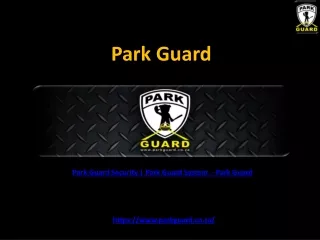 Park Guard - Parts & Accessories