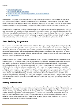 Rotate Selling