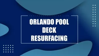 Have the best and the most luxurious pool with Orlando stamped concrete