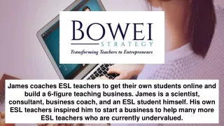 james coaches esl teachers to get their