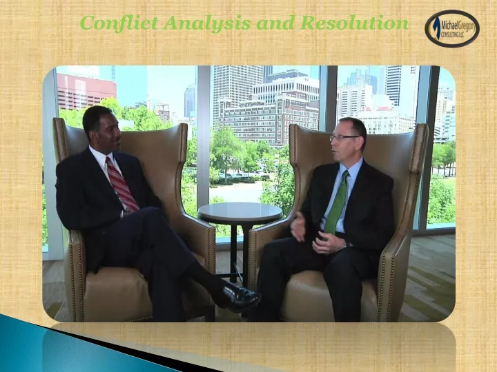 conflict analysis and resolution