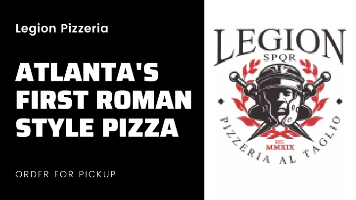legion pizzeria atlanta s first roman style pizza